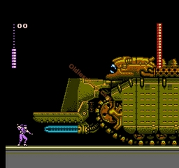 une photo d'Ã©cran de Blue Shadow sur Nintendo Nes